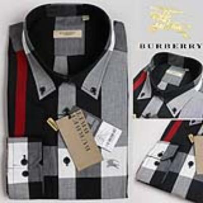 wholesale Burberry Men Shirts No. 390